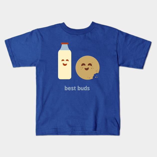 Best Buds Kids T-Shirt by zacrizy